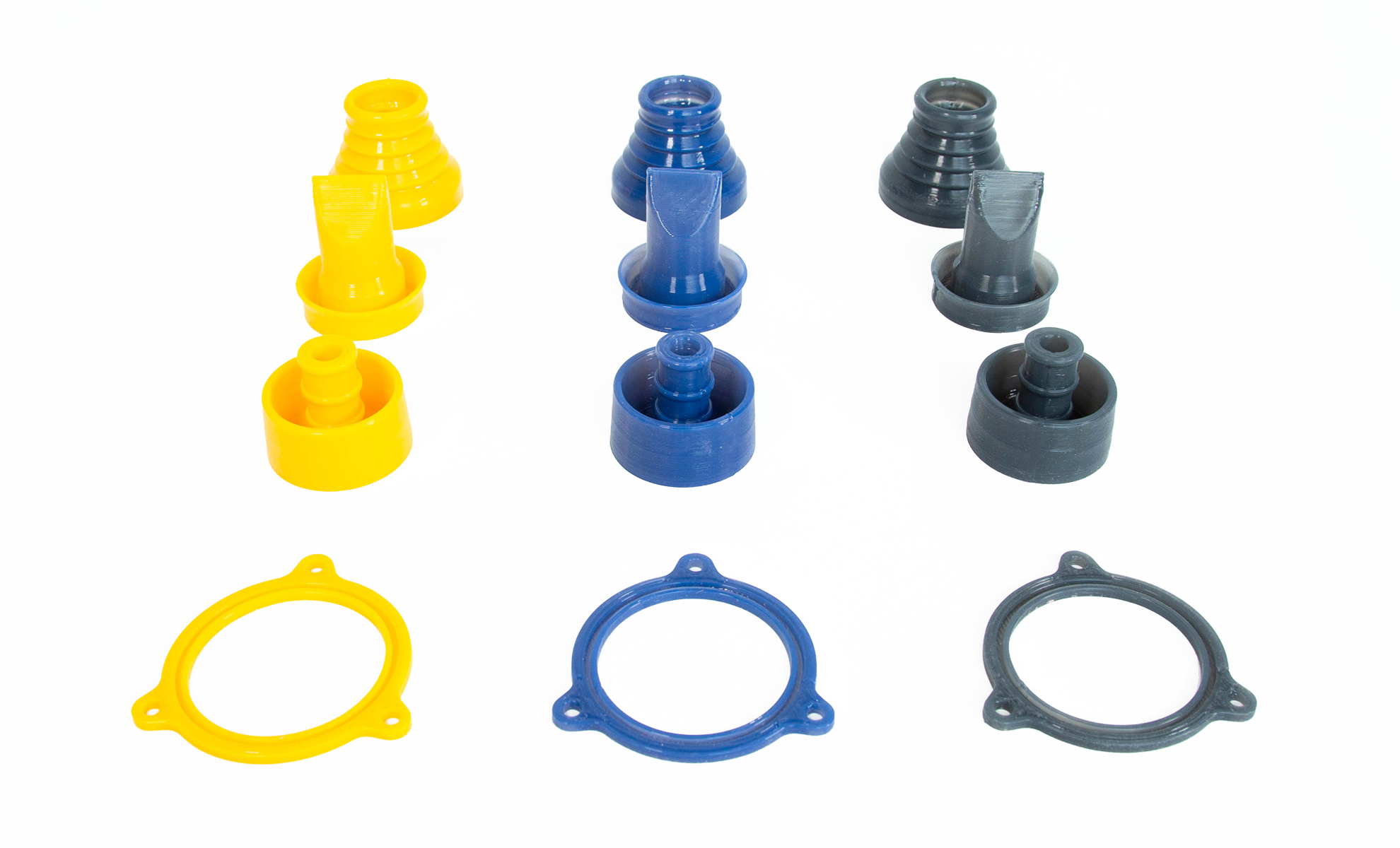 Silicone 3D printing-joints industriels