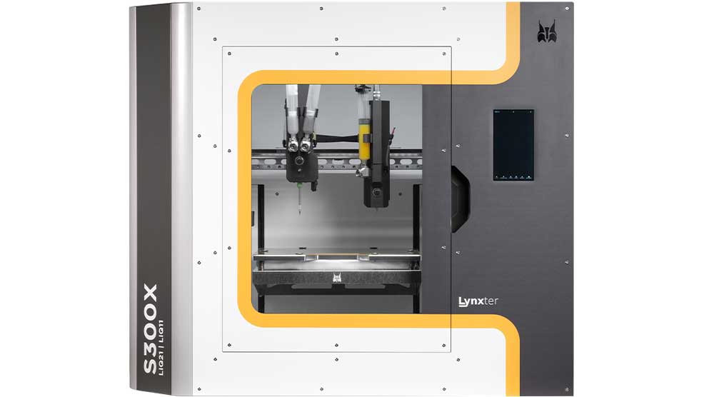 Silicone 3D Printer S300X by Lynxter