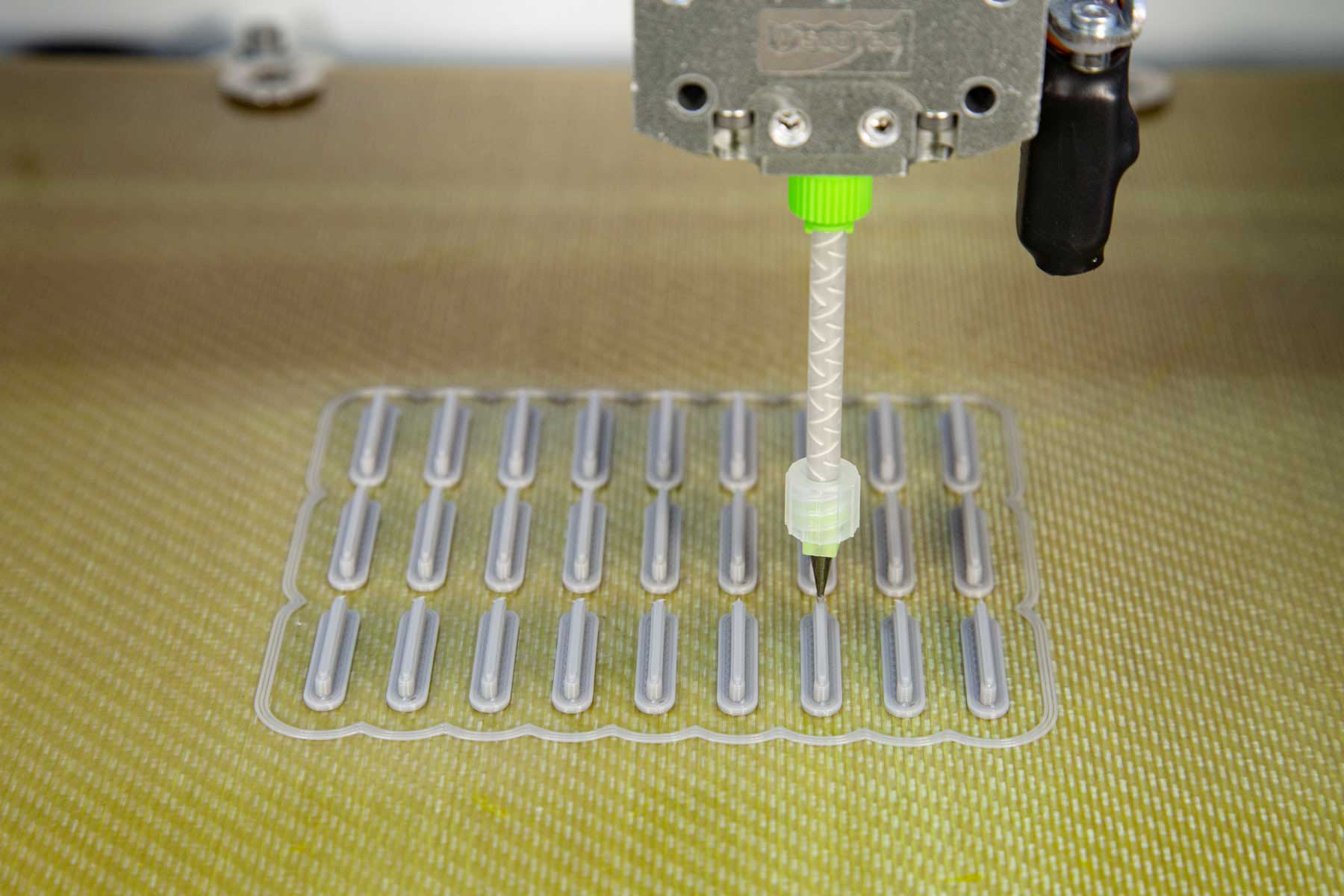 3D Printing of 27 parts in silicone in 30 min