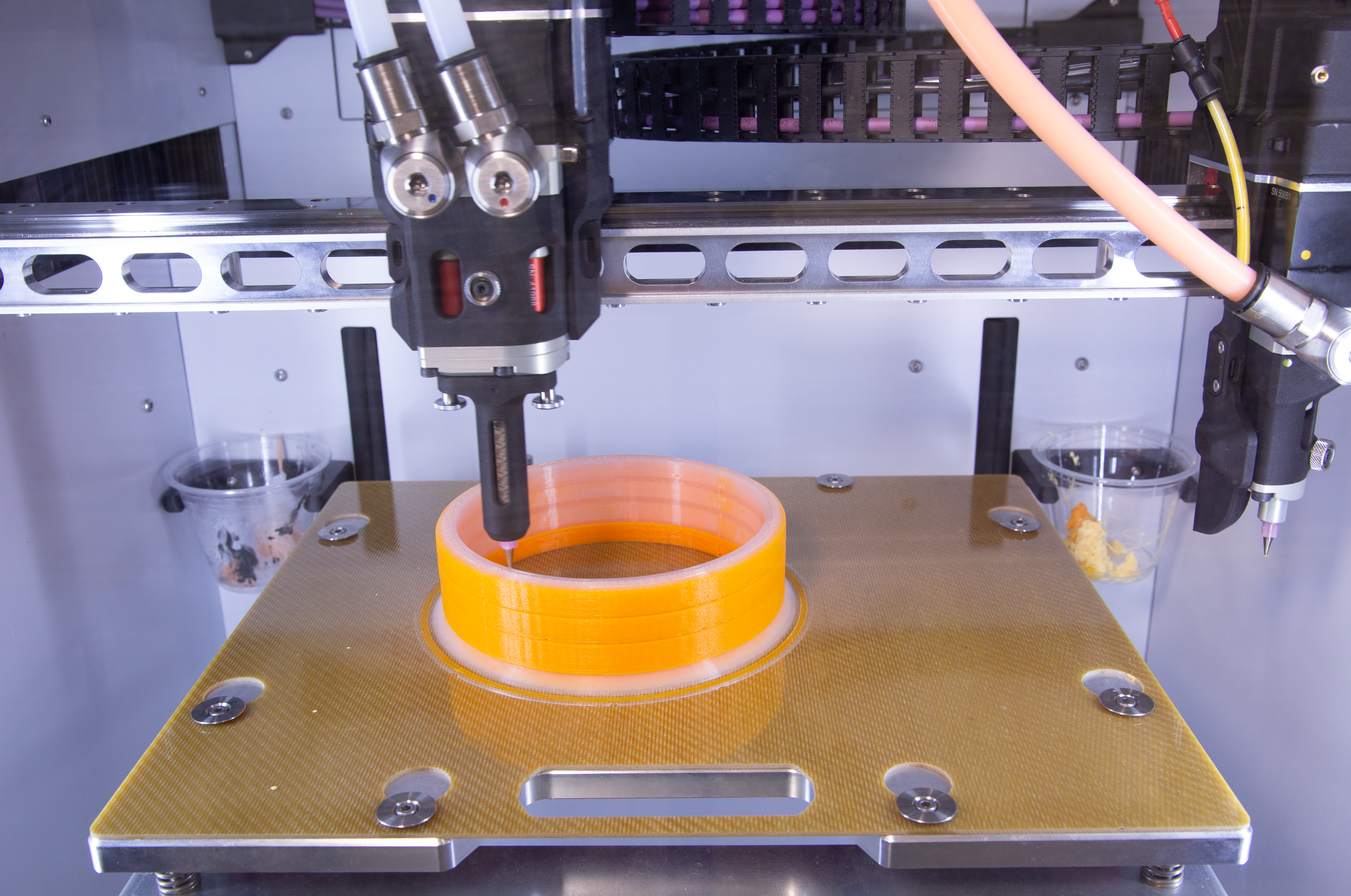 Printing of the silicone collar on the S300X - LIQ21 | LIQ 11
