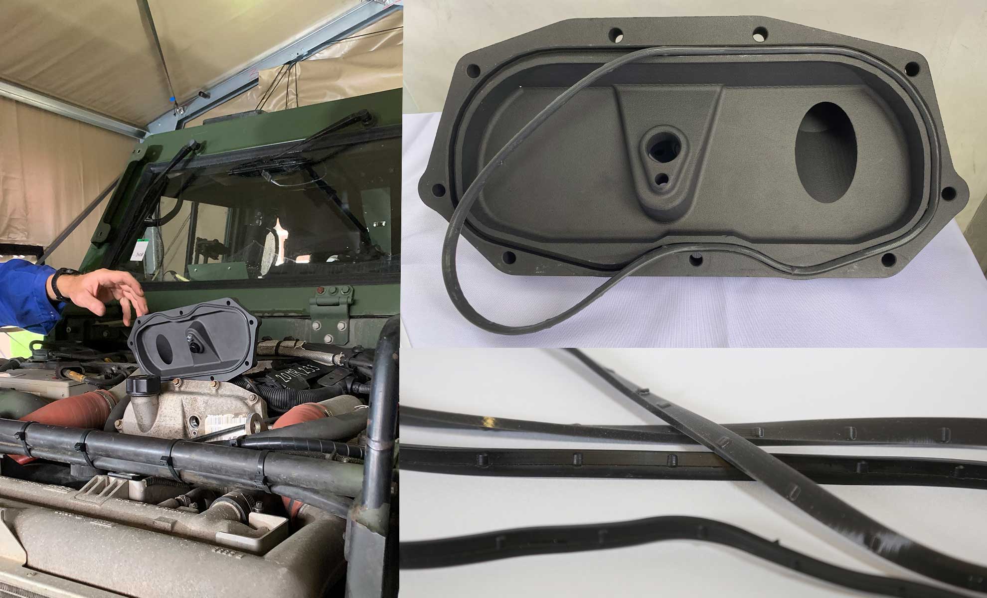 Automotive crankcase gasket SIL-001 - Request: Belgian Army