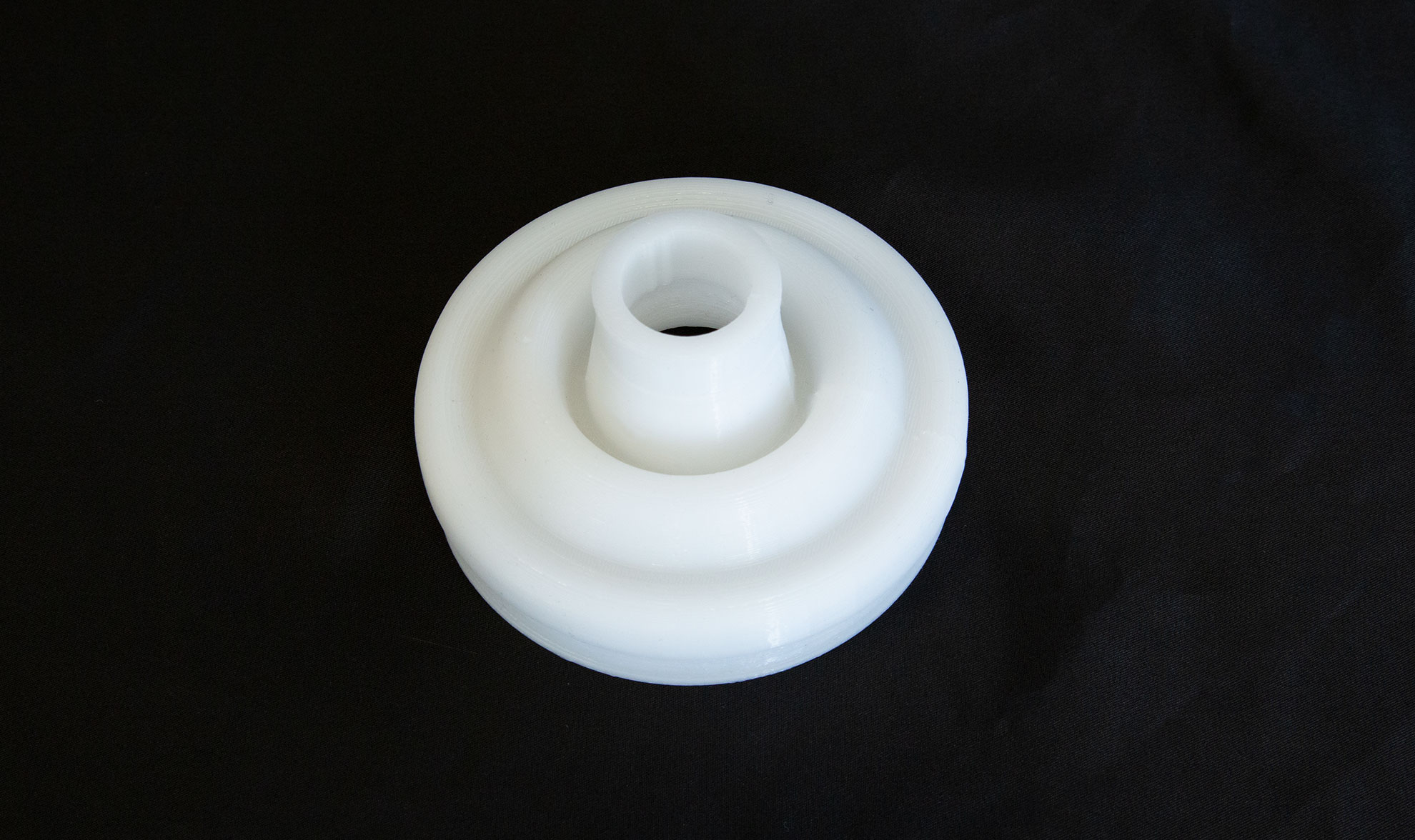 Silicone-printed transmission bellows