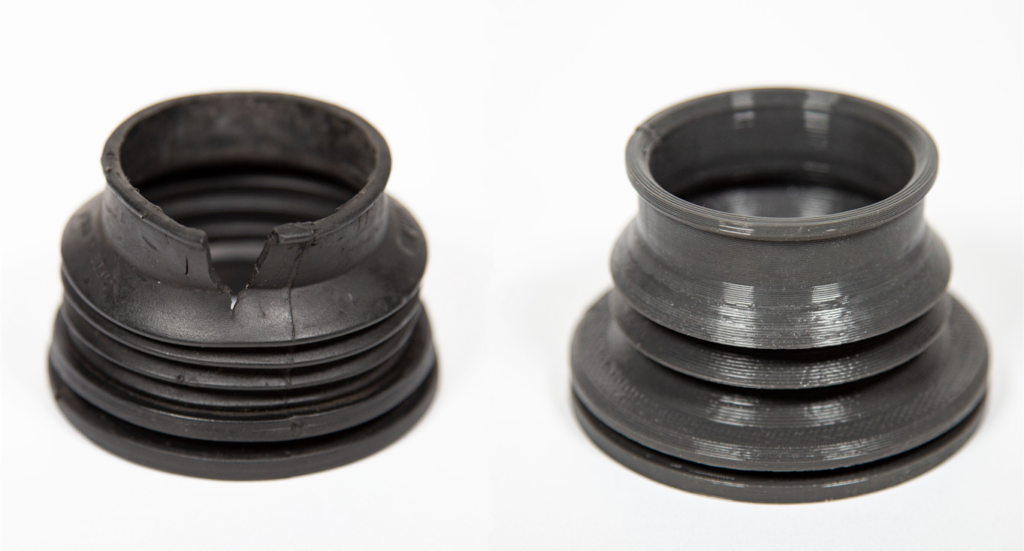 impression 3D silicone et maintenance industrielle